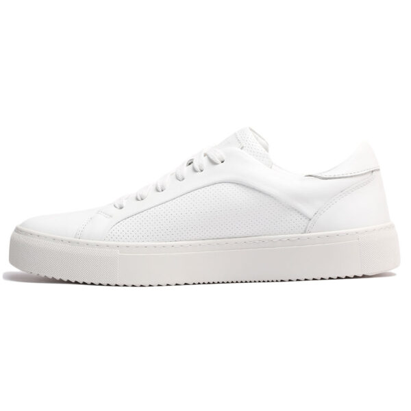 Jabari Perforated White