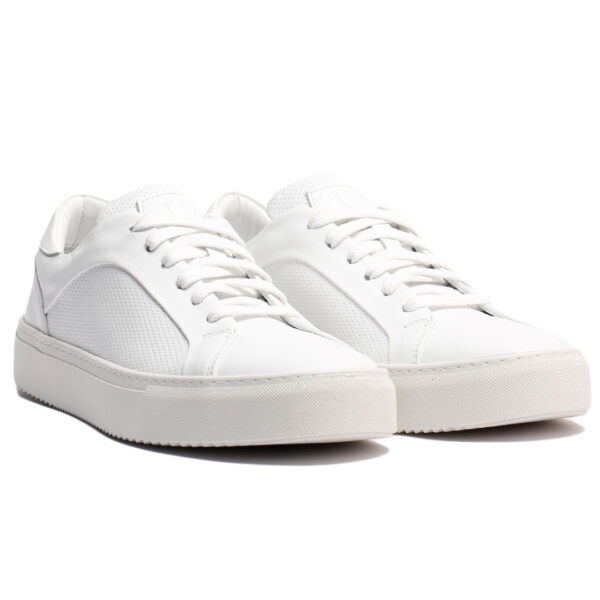 Jabari Perforated White