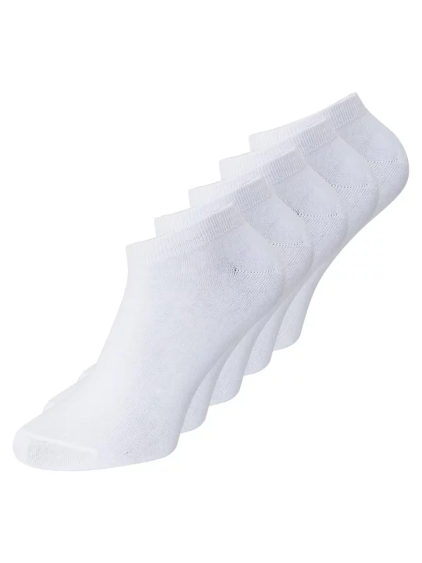 Plain White Ankle Socks